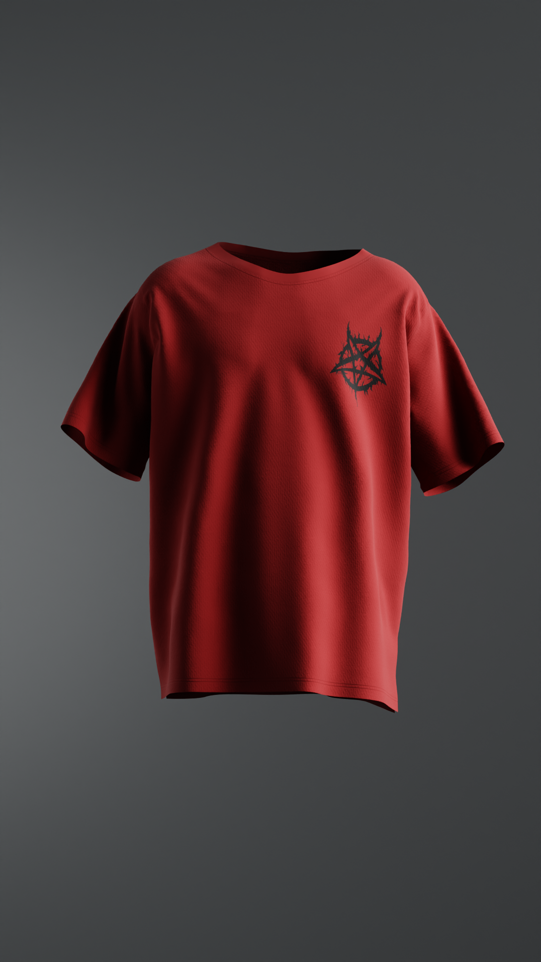 SATAN BLOOD OVERSIZED TEE