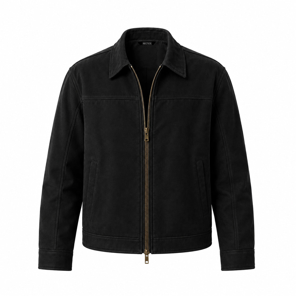 SUEDE Leather Shacket - Image 1