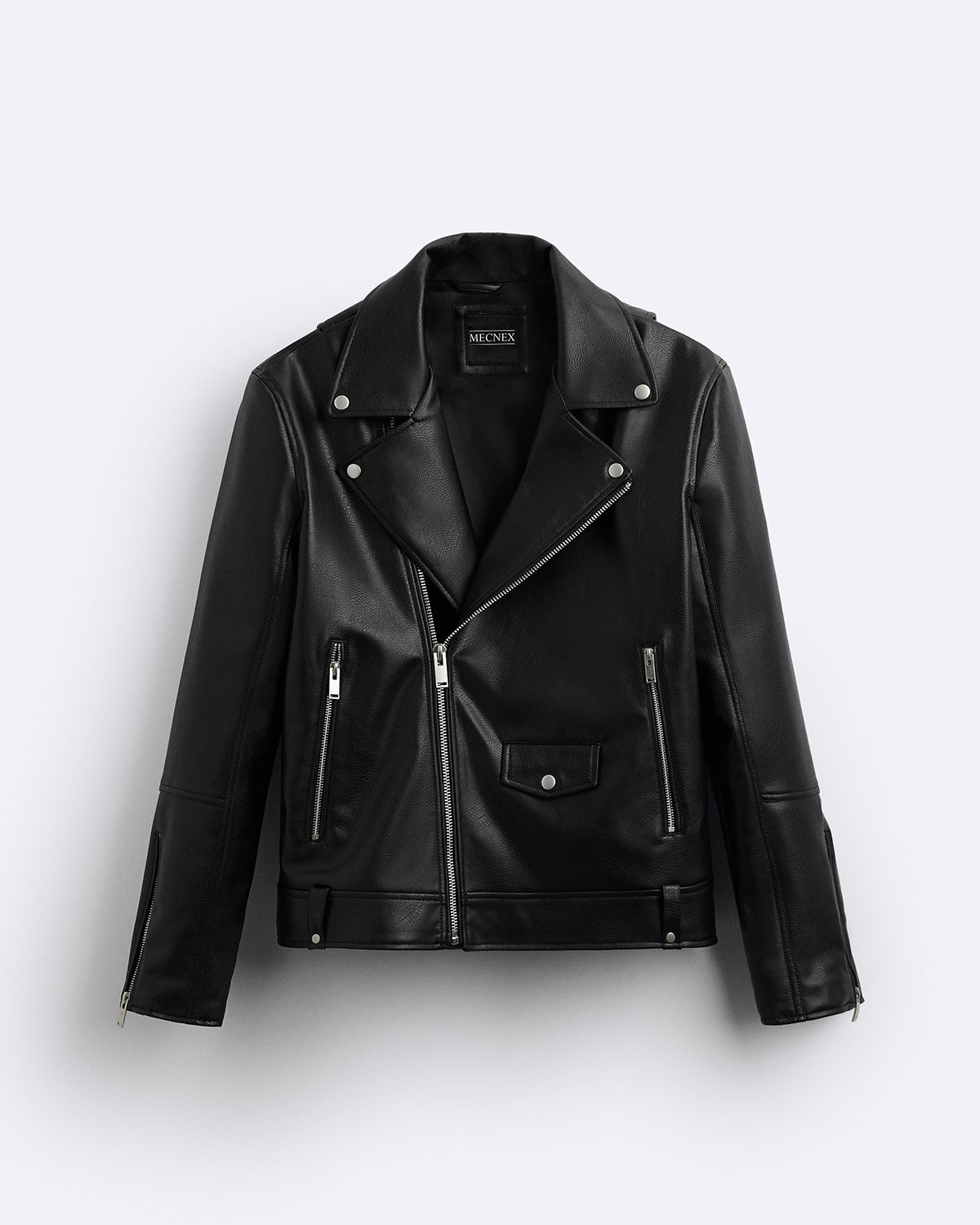 LEATHER RIDER JACKET – MECNEX