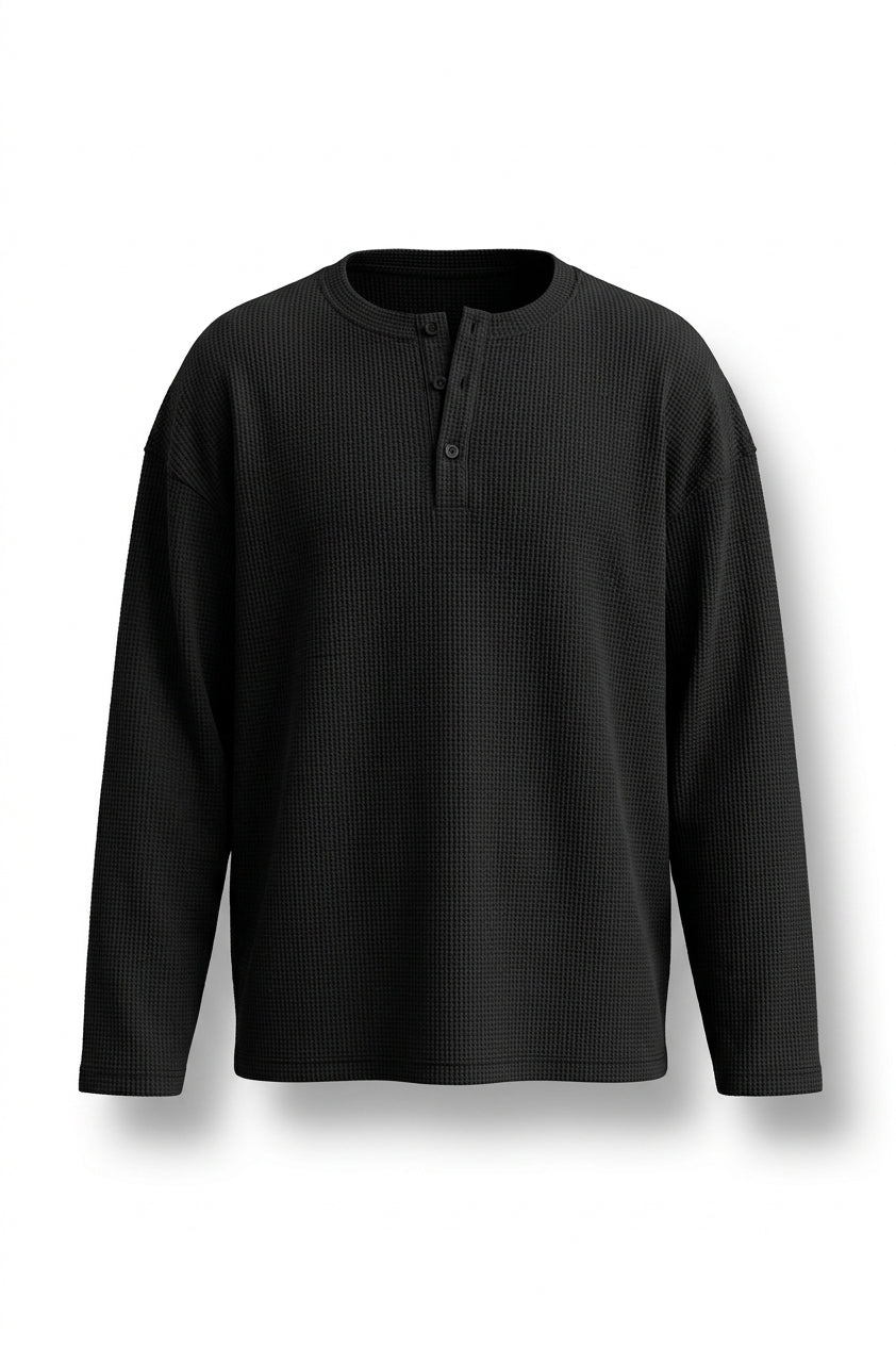 MECNEX Henley Black - Image 1