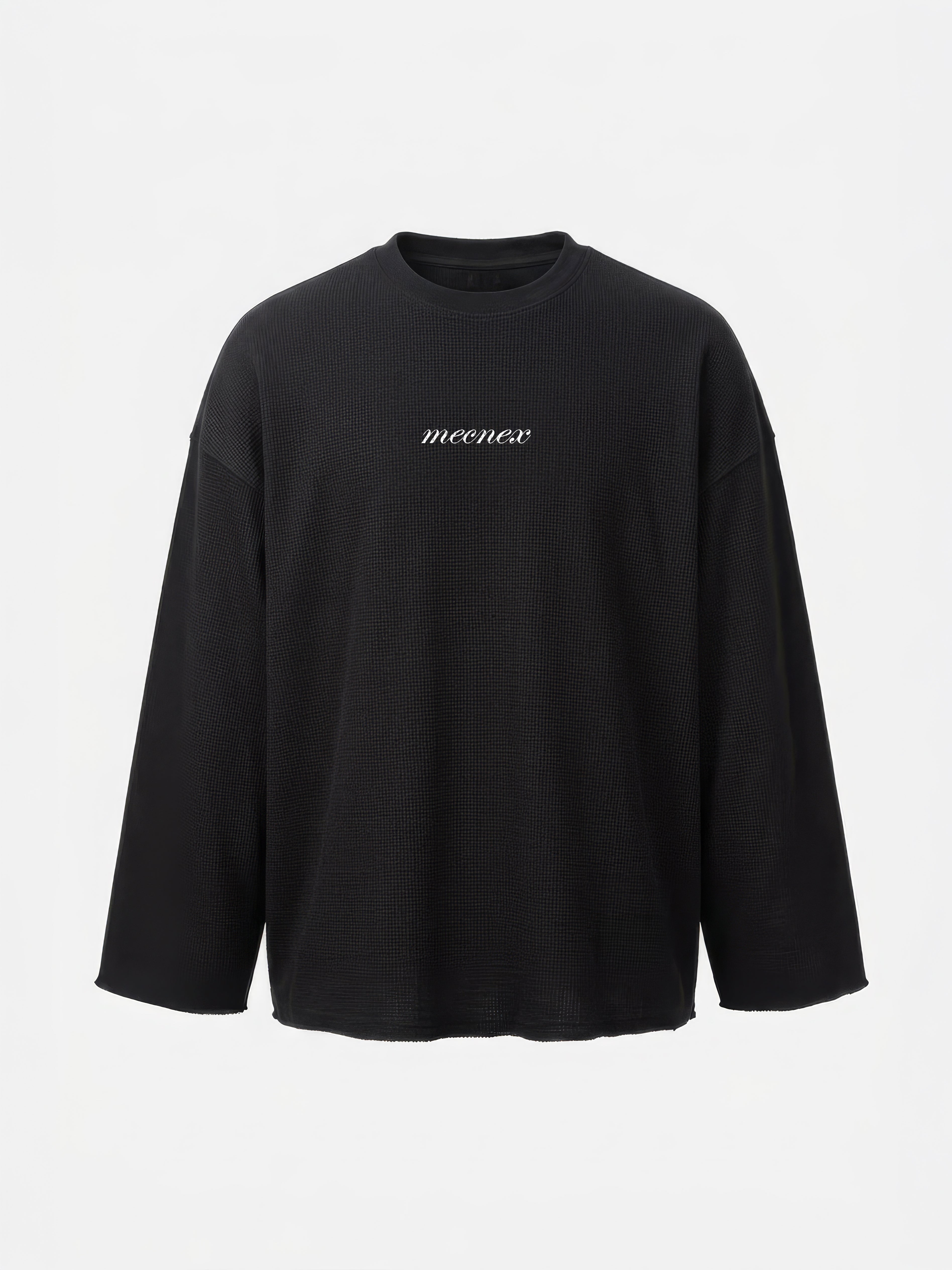 Mecnex Waffle Black Tee