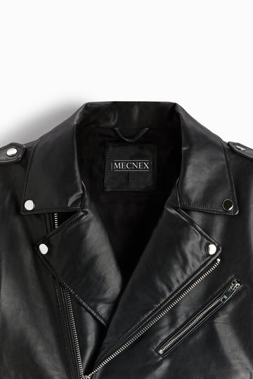 LEATHER RIDER JACKET