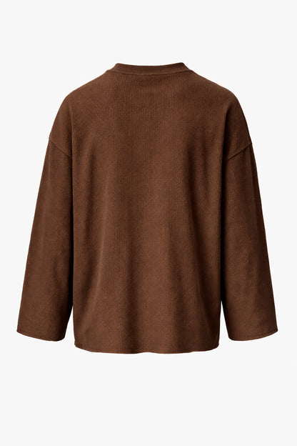 MECNEX HENLEY COFFEE BROWN