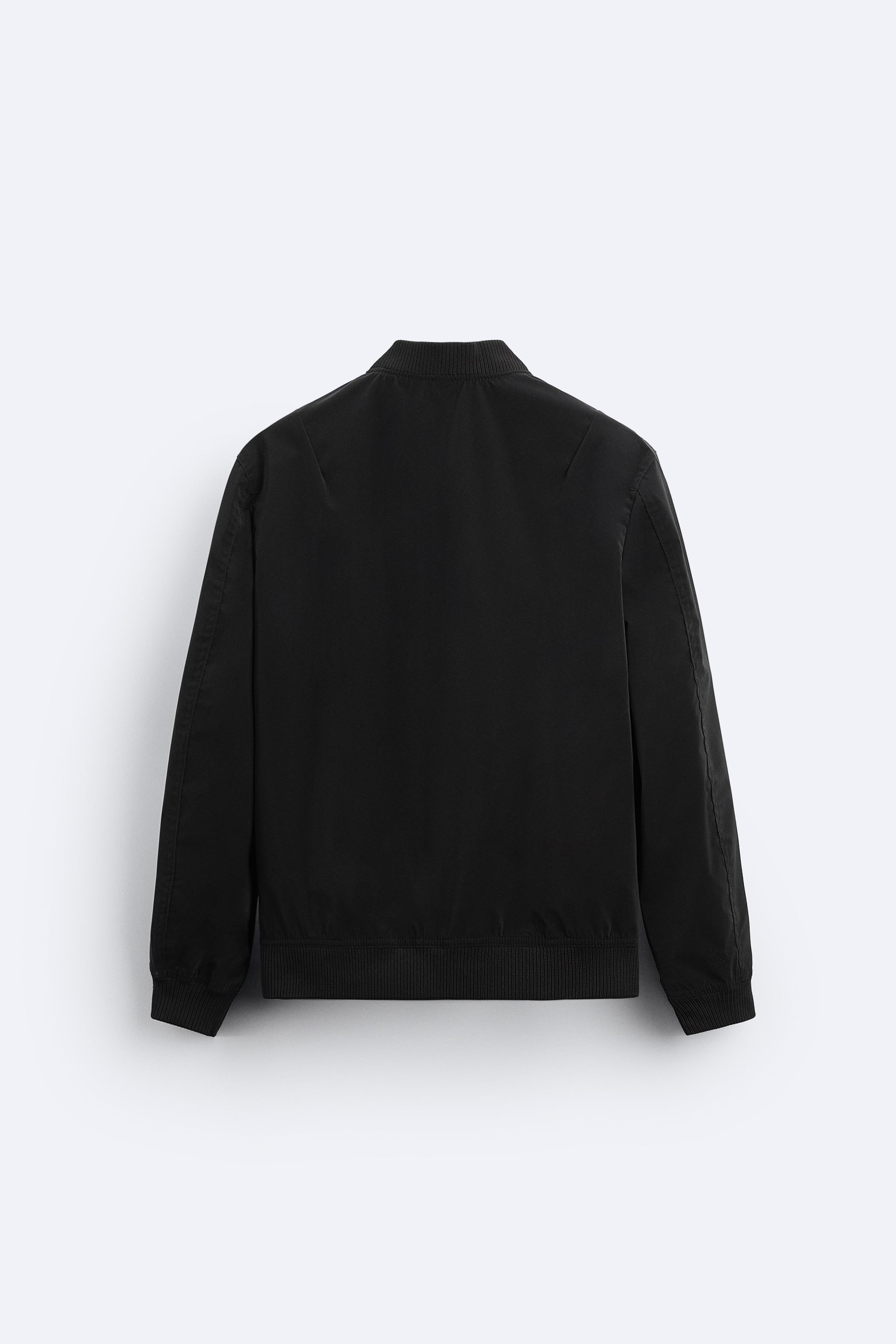 BLACK BOMBER JACKET