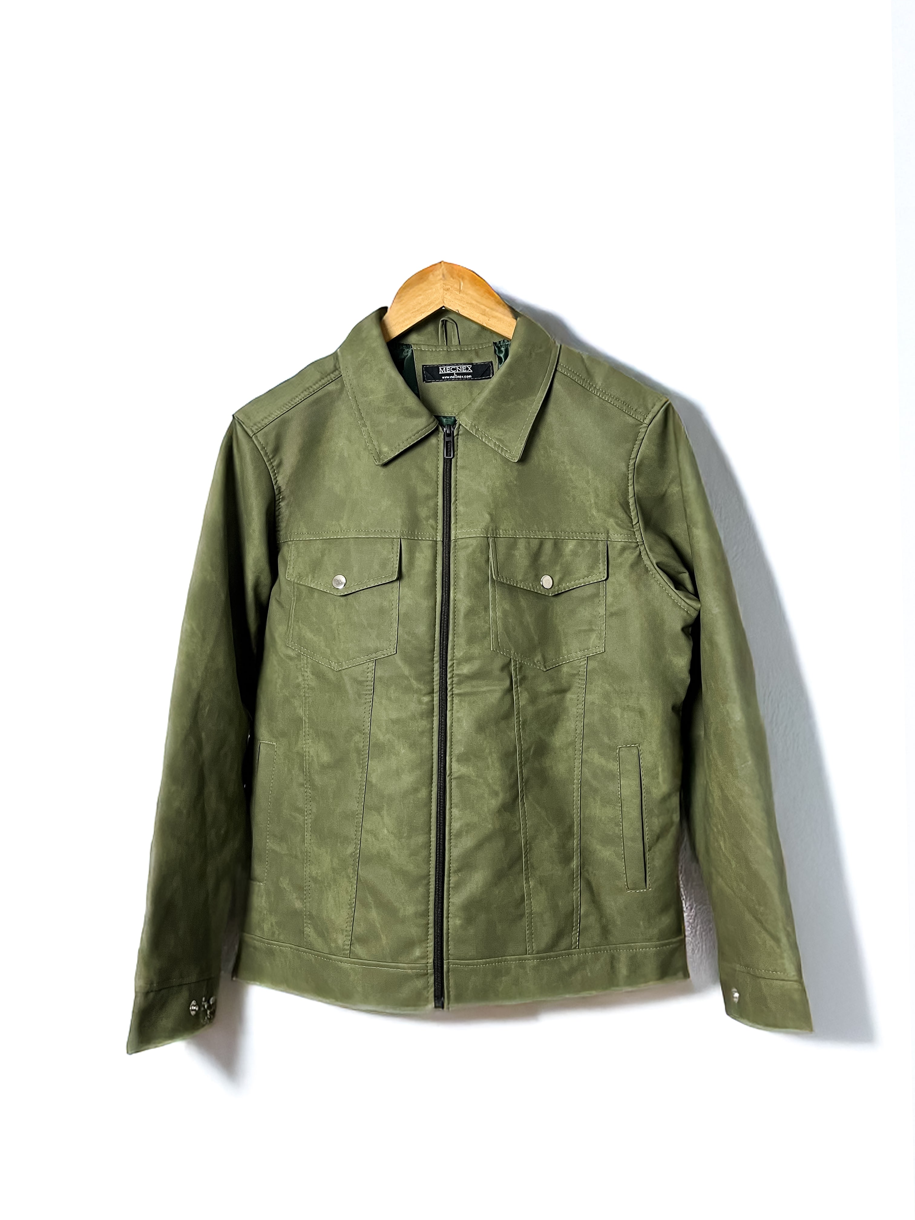 LEATHER SHACKET OLIVEWOOD