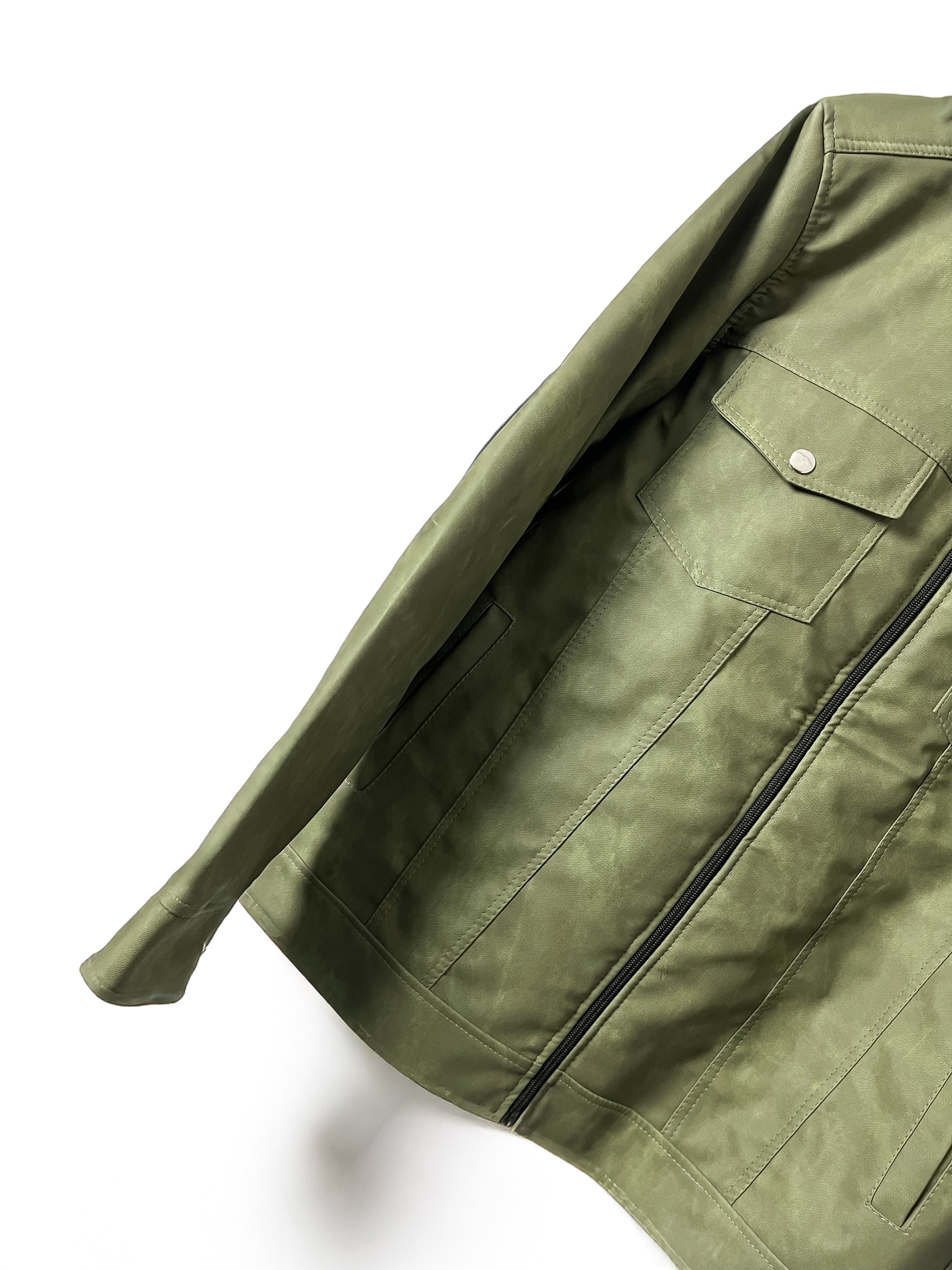 LEATHER SHACKET OLIVEWOOD