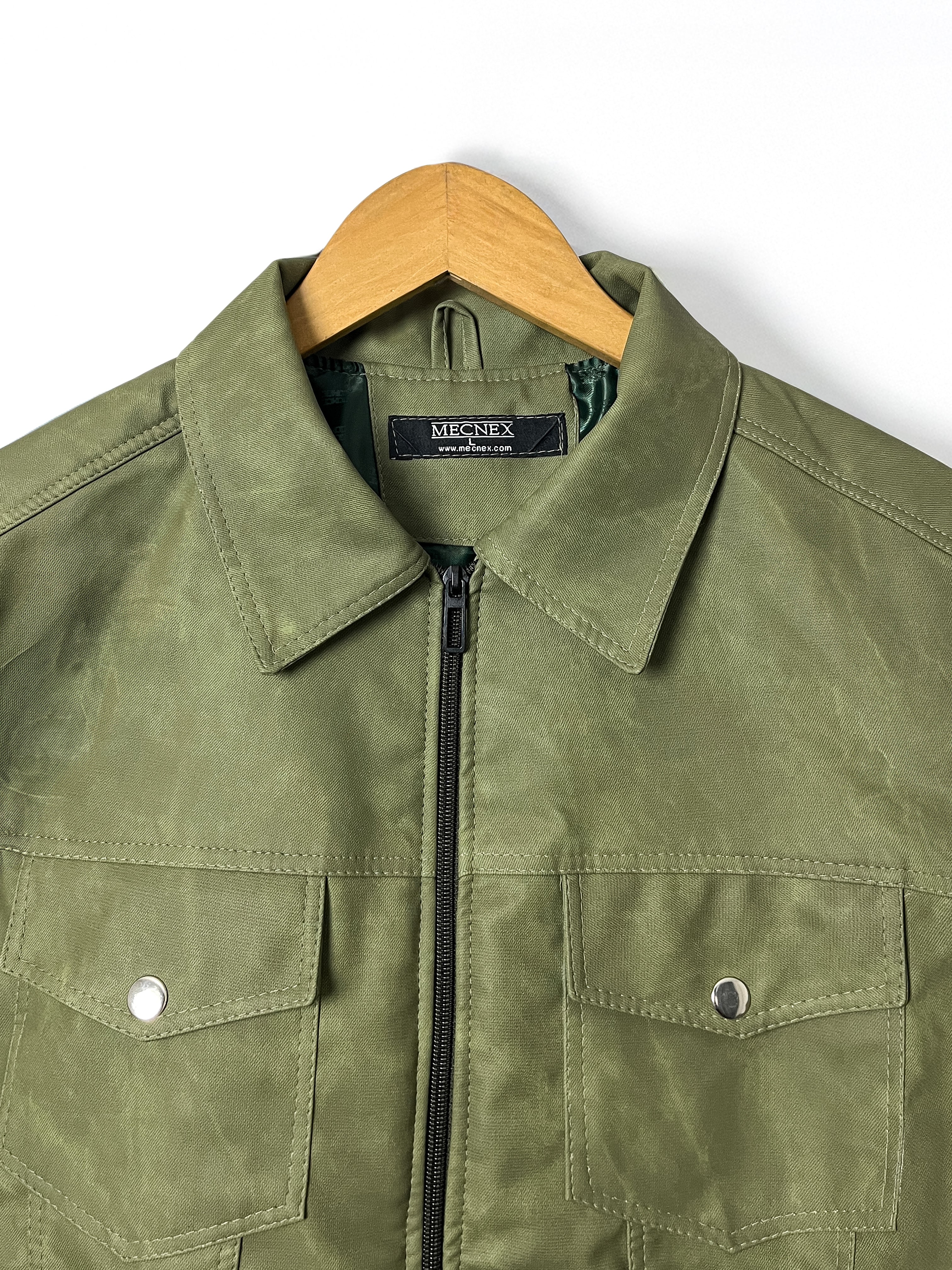 LEATHER SHACKET OLIVEWOOD