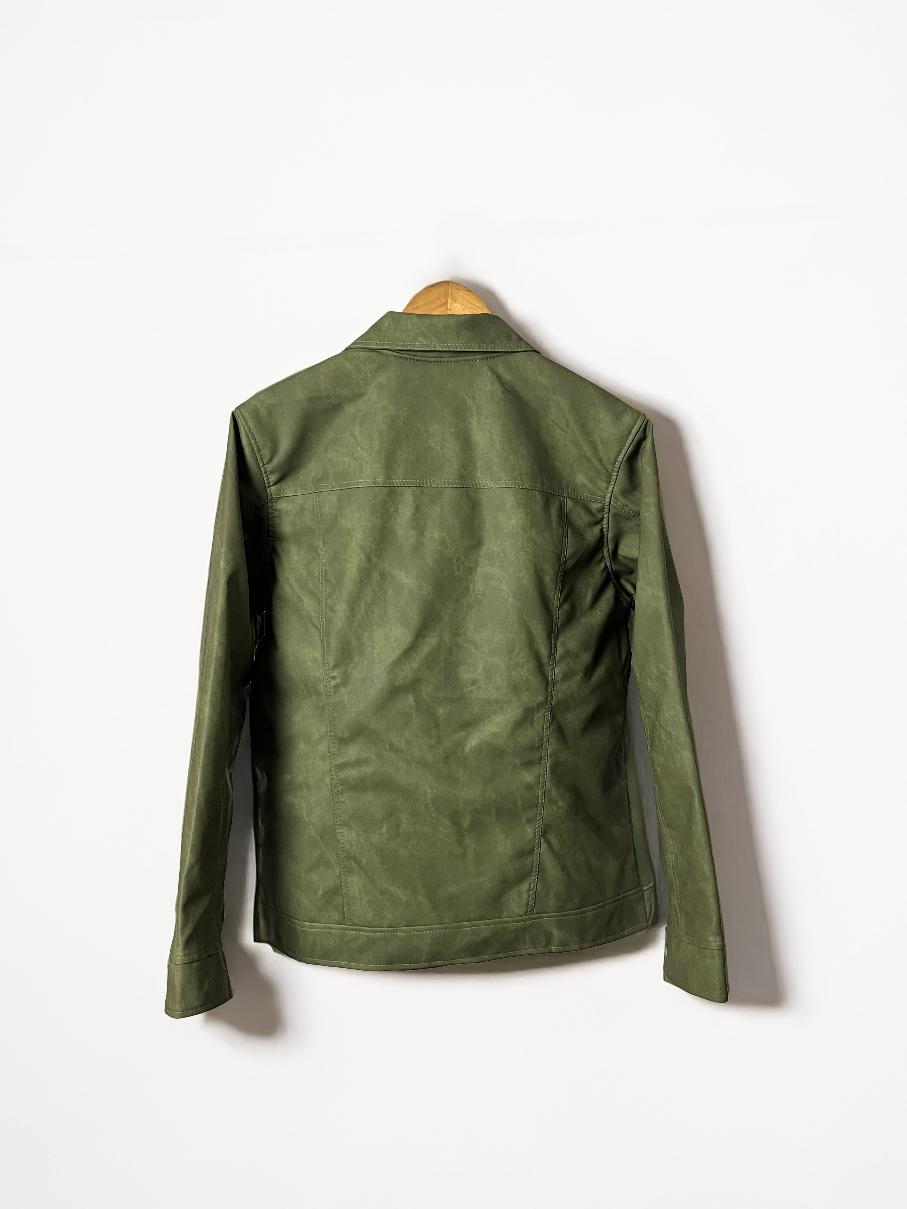LEATHER SHACKET OLIVEWOOD