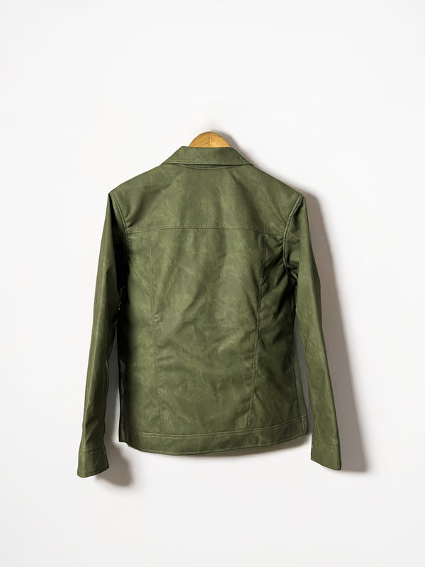 LEATHER SHACKET OLIVEWOOD