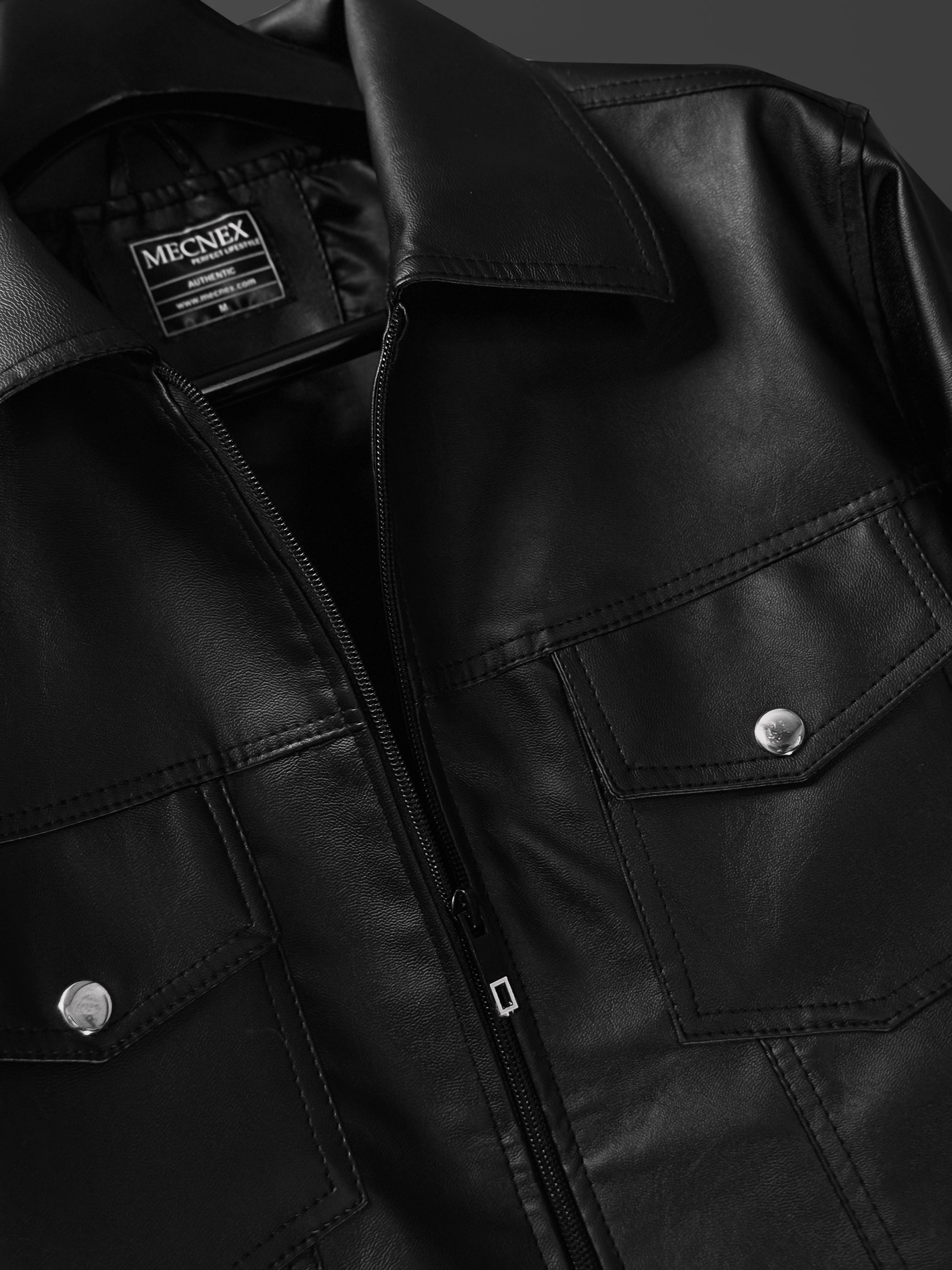 LEATHER SHACKET