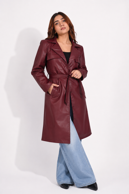MECNEX WOMEN'S LONG COAT