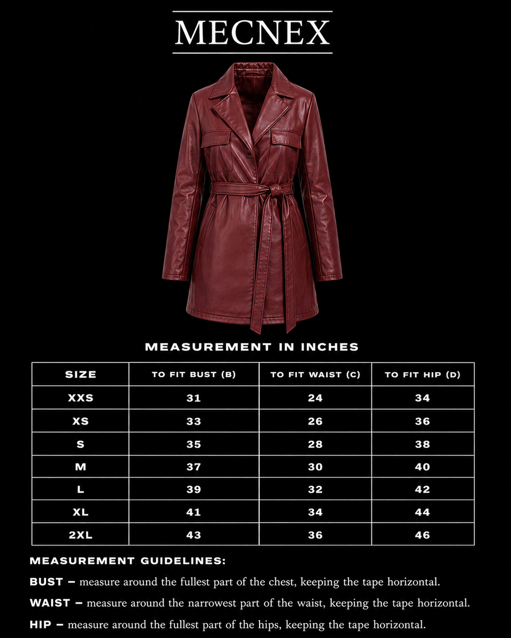Size Guide