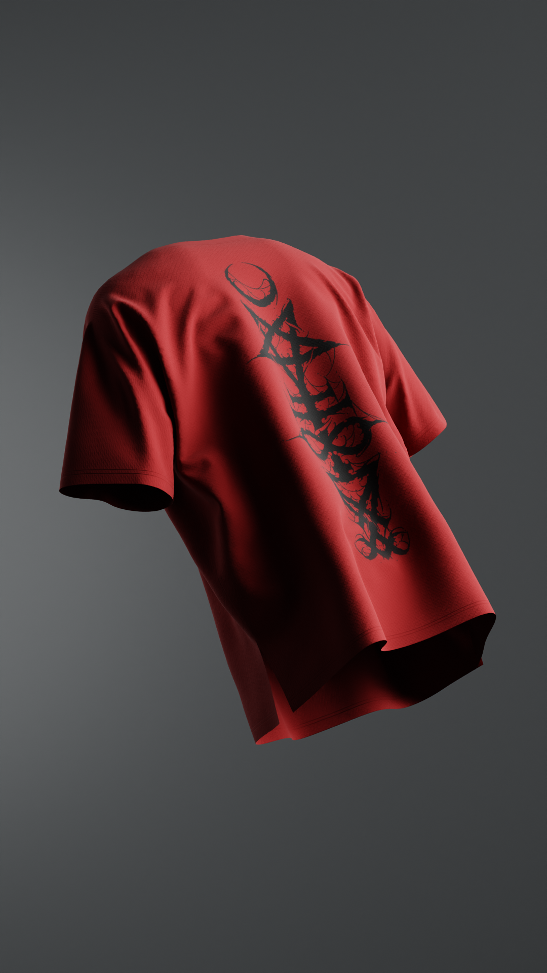 SATAN BLOOD OVERSIZED TEE
