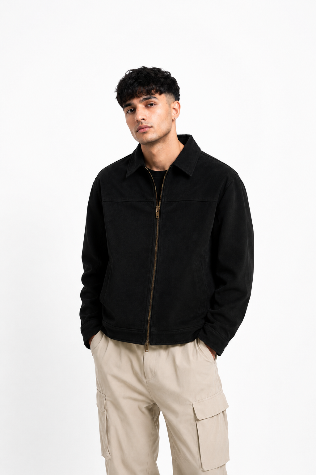 SUEDE LEATHER SHACKET