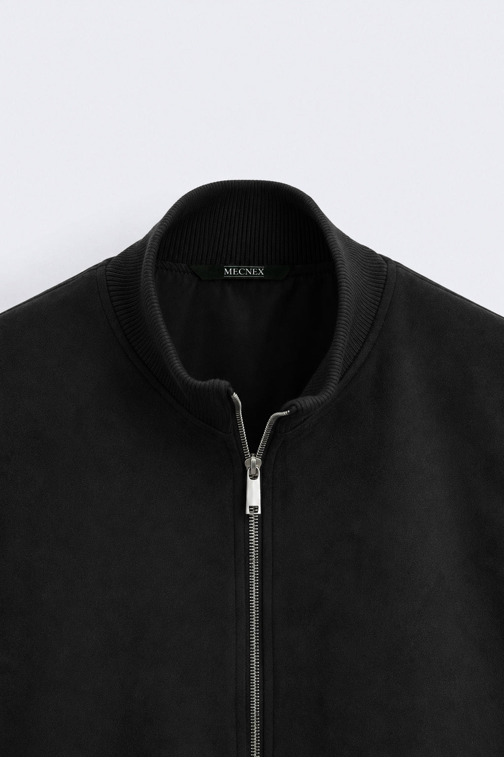 SUEDE BOMBER LEATHER JACKET
