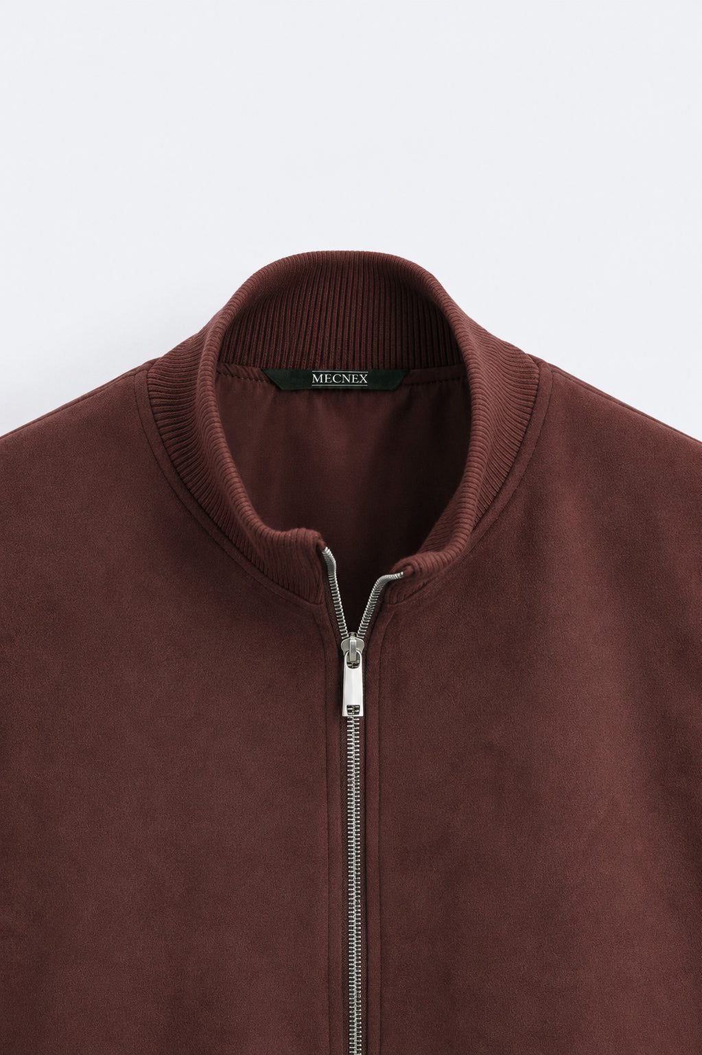 SUEDE BOMBER LEATHER JACKET