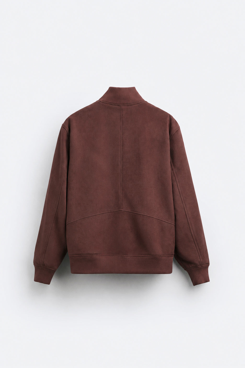 SUEDE BOMBER LEATHER JACKET