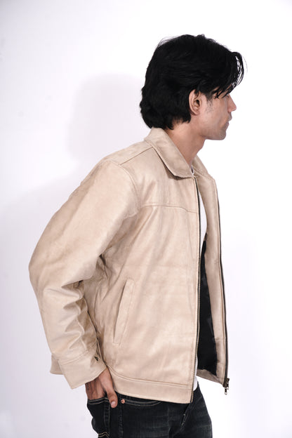SUEDE LEATHER SHACKET