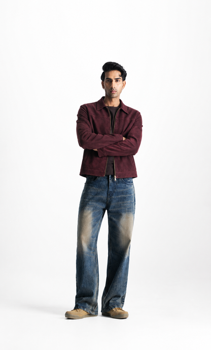 SUEDE LEATHER SHACKET