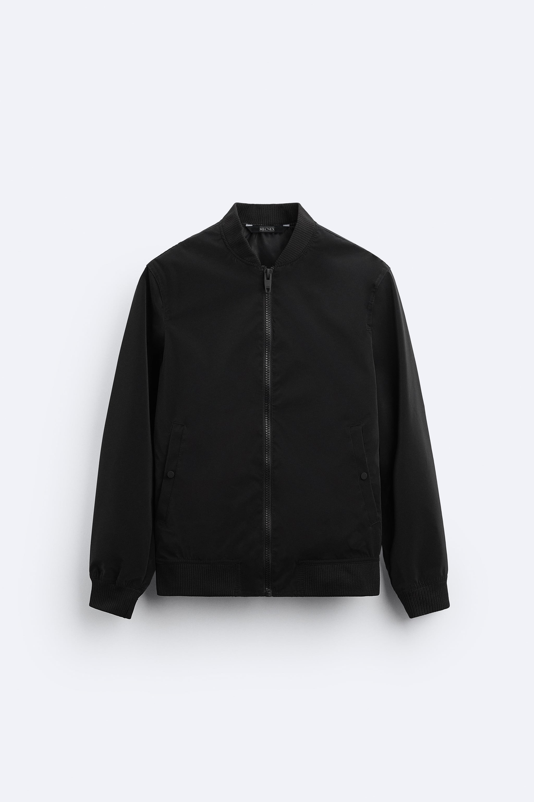 BLACK BOMBER JACKET