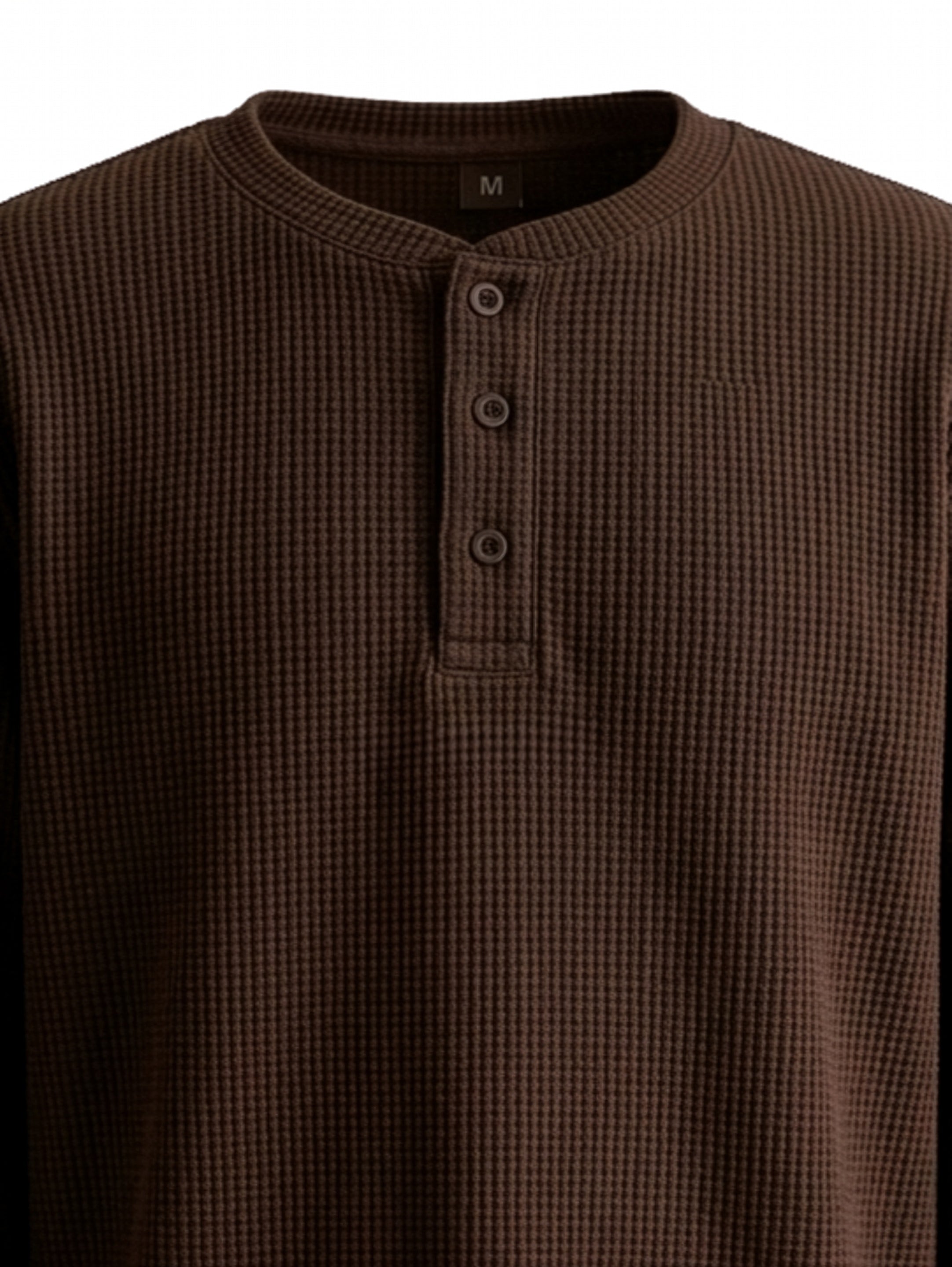 MECNEX HENLEY COFFEE BROWN