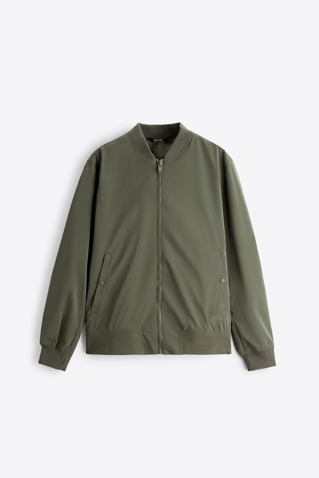 KHAKI BOMBER JACKET