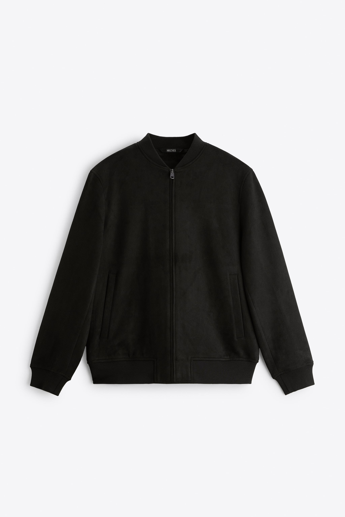 SUEDE LEATHER BLACK JACKET