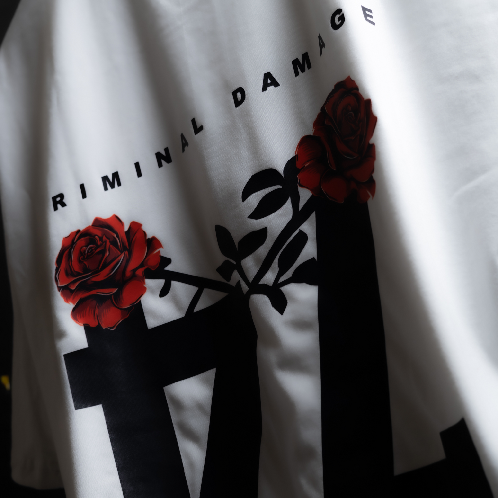 CRIMINAL BACK PRINT OVERSIZED T-SHIRT